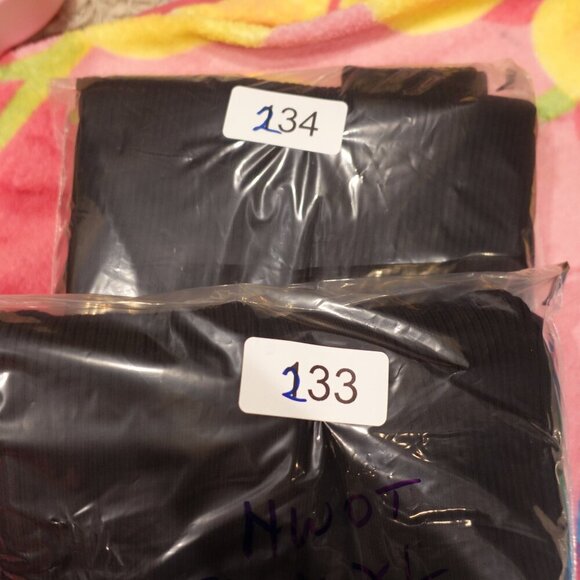 Lita By Ciara Women's True Ribbed midi skirt side slit button Black size XL NEW - Picture 10 of 10